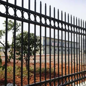 Wrought iron fence nets