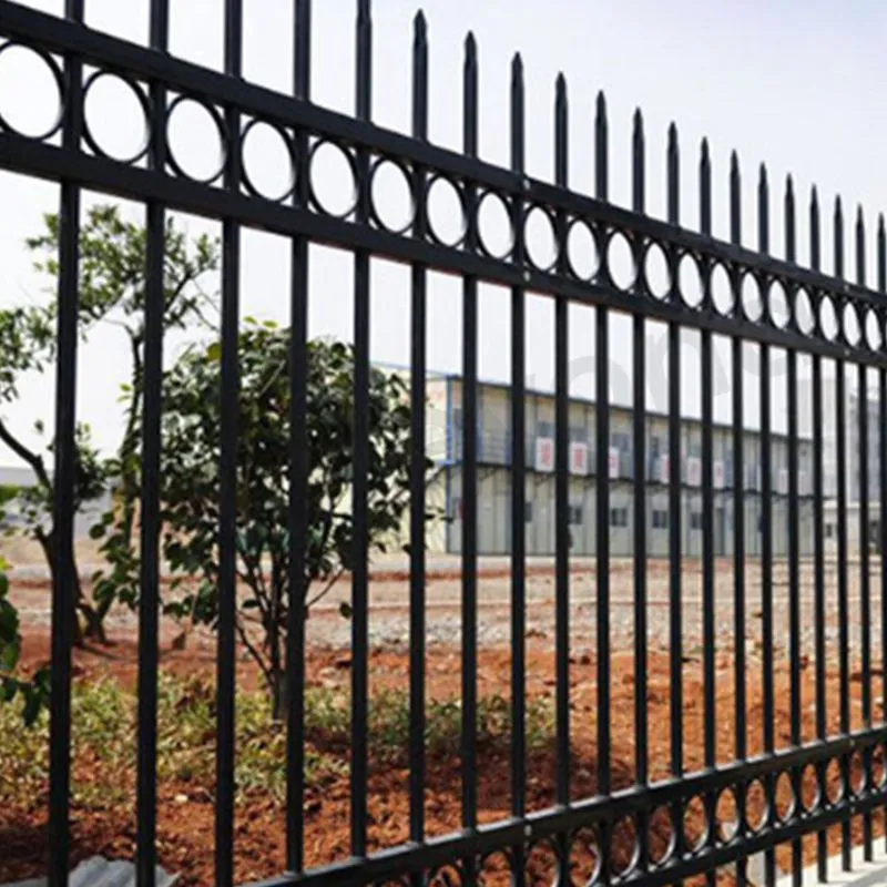 Wrought iron fence nets