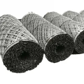 Razor barbed wire mesh