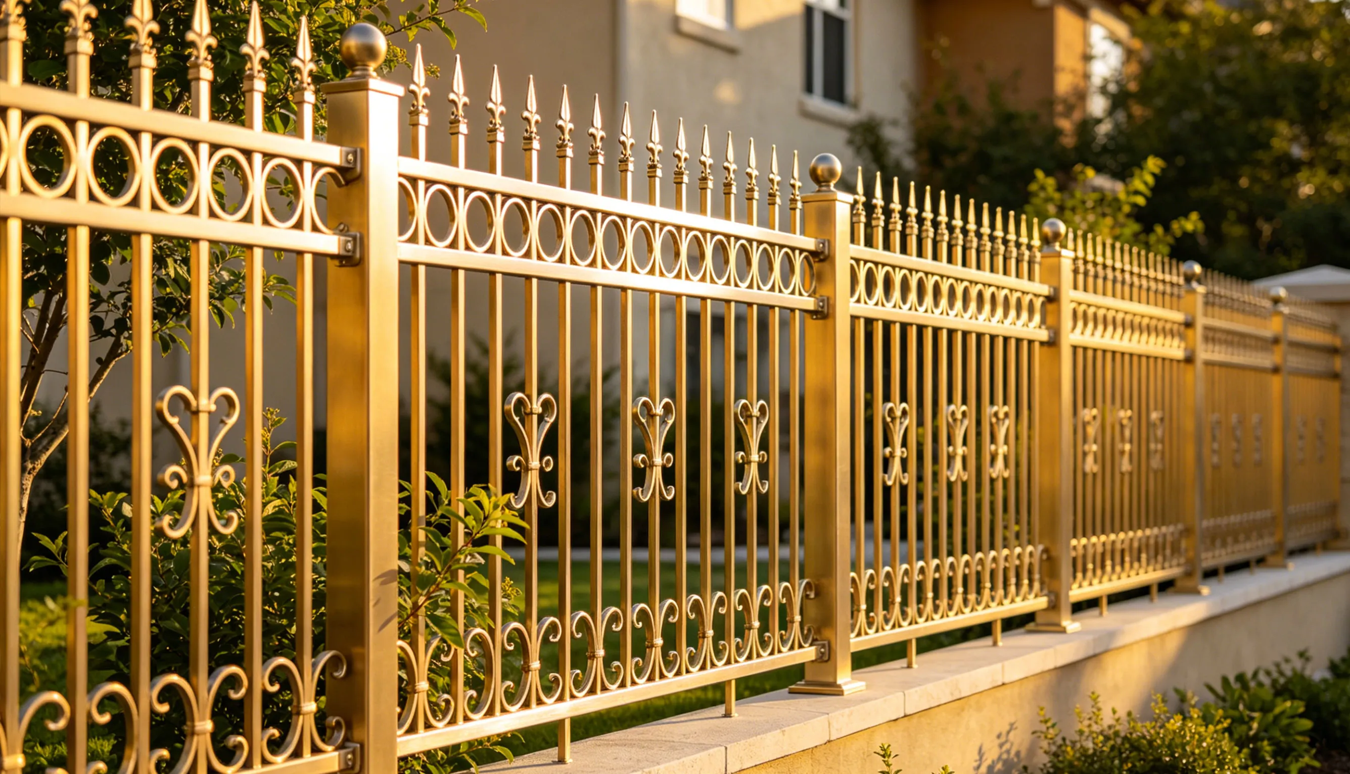 Zinc-Steel Wall Fence Guardrail