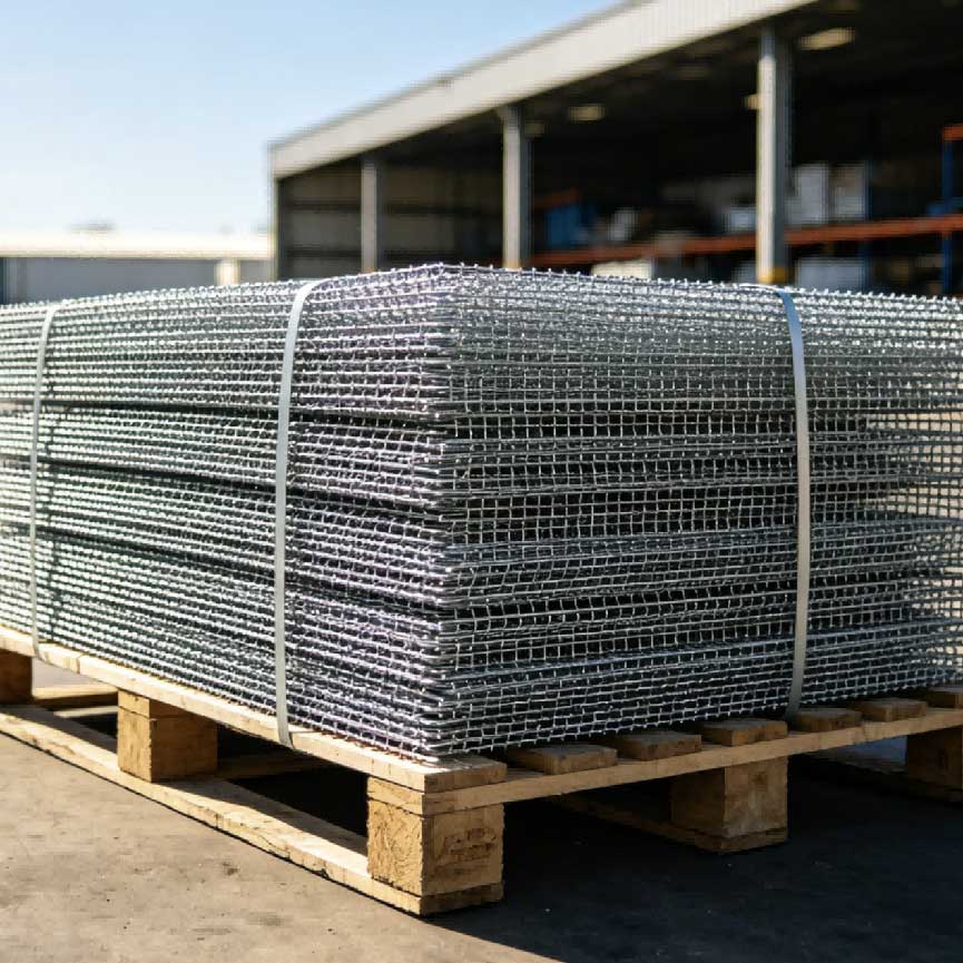 Wave type fence